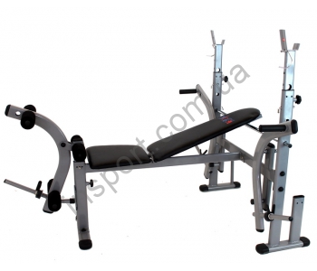 Скамья под штангу+верхняя тяга USA Style SS-309А