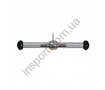 Ручка для тяги прямая InterAtletika E5-12 вращающаяся, 46 см