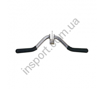Ручка для тяги InterAtletika E5-08 (бицепс) V-образная, вращающаяся