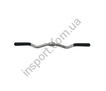 Ручка для тяги InterAtletika E5-02-M W-образная, вращающаяся, 71 см