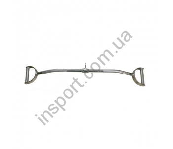 Тяга нижняя InterAtletika D4-01 (параллельный хват) вращающаяся, 97 см