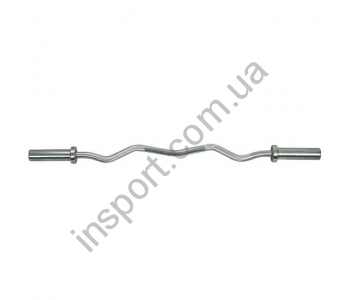 Гриф W-образный Inter Atletika C3-21, ø50 мм (без замков), 119 см