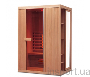 Двухместная инфракрасная сауна Elite Duo Combo