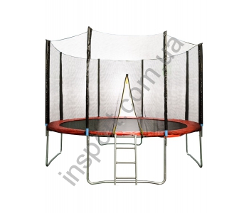 HSF 12FT Батут с сеткой и лестницей (d=3,6м)
