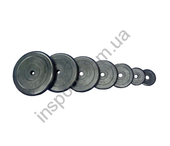 Диск обрезиненный House Fit R-0.5- R-20  (0,5-20 кг)