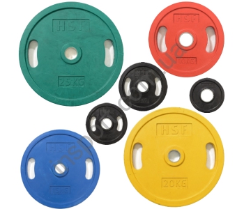 Диск олимпийский HouseFit OP-1.25 - OP-25 (1,25 - 25 кг)