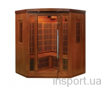 Четырёхместная инфракрасная сауна Corner Luxe