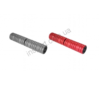 Массажный роллер HMS FS112 серый/красный