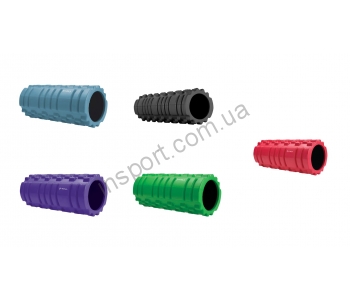 Массажный роллер HMS FS103 красный/зеленый/черный/фиолетовый/голубой