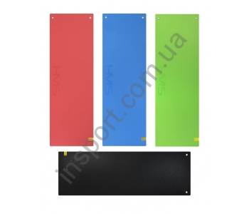 Мат для фитнеса HMS MFK03 (красно-черный, сине-черный, зелено-черный)