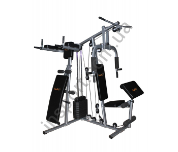 Мультистанция (+брусья, скамья, приставка скотта) HouseFit DH 81715