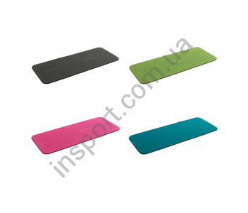 Гимнастический коврик AIREX Fitline 140 charcoal/kiwi/pink/waterblue