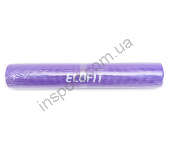 Коврик для фитнеса Ecofit MD9010 1730*610*4мм фиолетовый