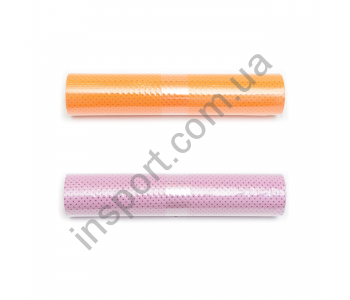 Коврик для фитнеса Ecofit MD9032 двухслойный перфорированный TPE 1830*610*6мм фиолетовый