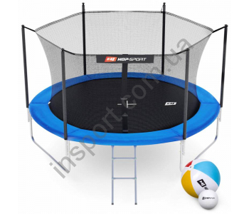 Батут Hop-Sport 10ft (305cm) blue с внутренней сеткой