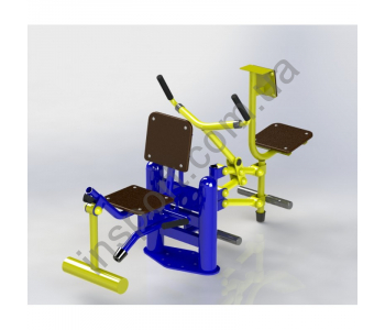 Рычажная тяга-разгибатель бедра SG139