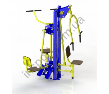 Тяга сверху-Жим от груди-Жим горизонтальный SG151