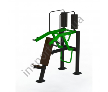 Жим под углом вверх сидя (макс. нагрузка 80 кг) SG613