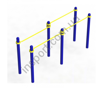 Брусья двухуровневые MIROS W106