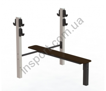 Скамья для жима воркаут MIROS W108.2