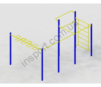 Воркаут на фланцах MIROS W202.2