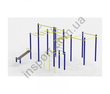 Гимнастический комплекс Воркаут MIROS W204