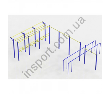Уличный спортивный комплекс УТ 118 MIROS W205.2