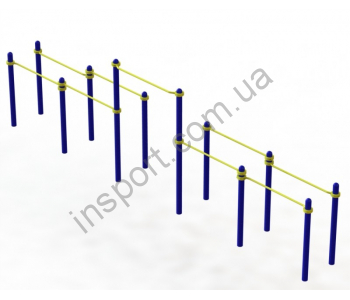 Брусья турник MIROS W206