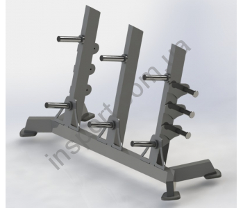 Стойка под диски, 6 мест Brustyle BL-122