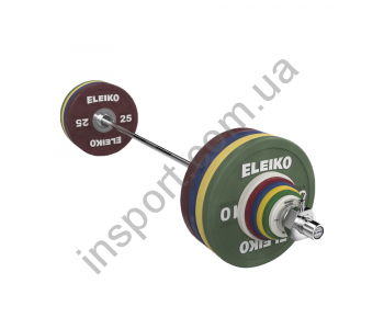Комплект штанги Eleiko Performance NxG 190 кг муж, цветной 3061134