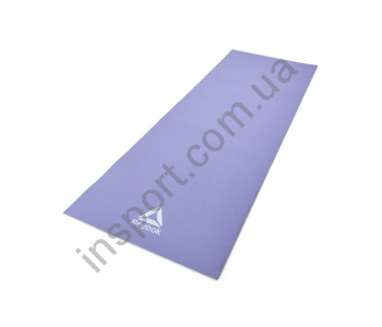 Коврик для йоги Reebok RAYG-11060PLGR 6 мм фиолетовый/серый