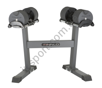 6774 Гантели со стойкой Finnlo Smart Lock 2*32 kg