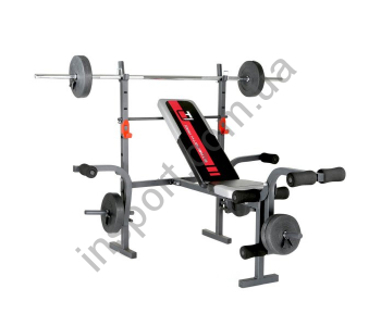 45042 Силовая скамья со штангой 30 кг Hammer Bermuda