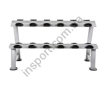 4757 Стойка для 6 пар профессиональных гантелей Hammer Dumbbell Rack