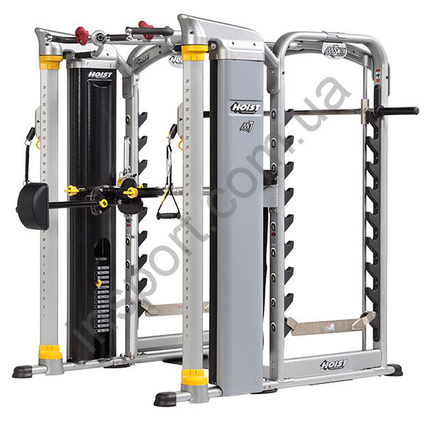 Фитнес станция HOIST Mi7Smith (стек 91 кг х 2)