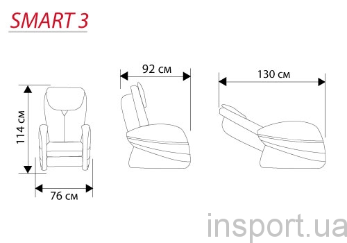Массажное кресло Casada Smart 3