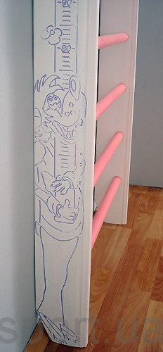 Спортуголок «Сосна» цветной (базовая комплектация без навесного)