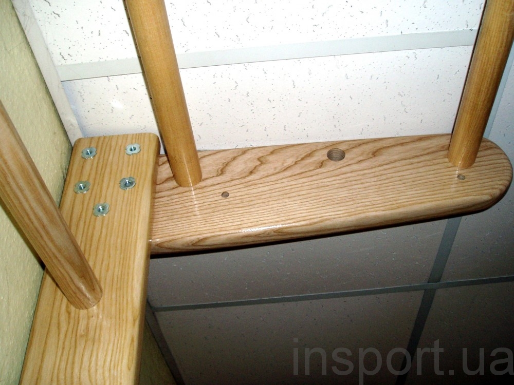 Шведская стенка 210 с турником Ясень