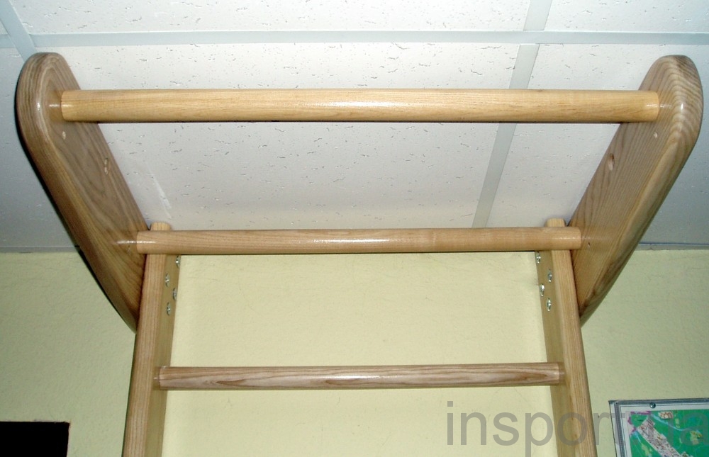 Шведская стенка 240 с турником Ясень