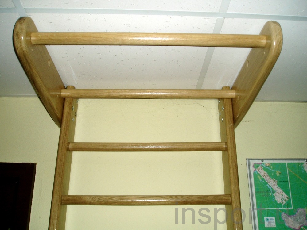 Шведская стенка 210 с турником Дуб