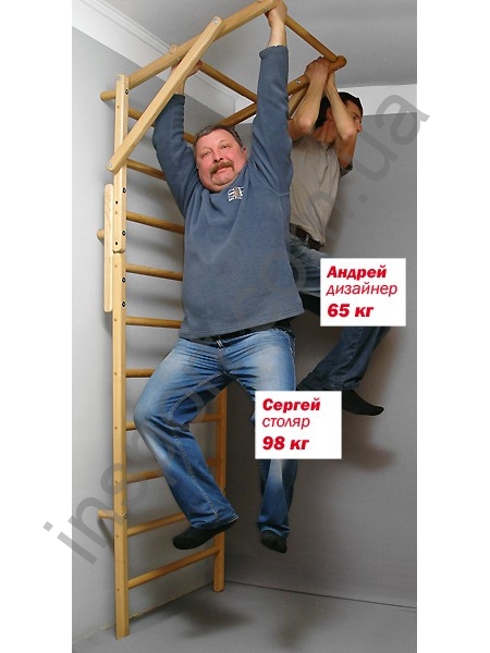 Гимнастическая стенка модульная 3 (три) енота