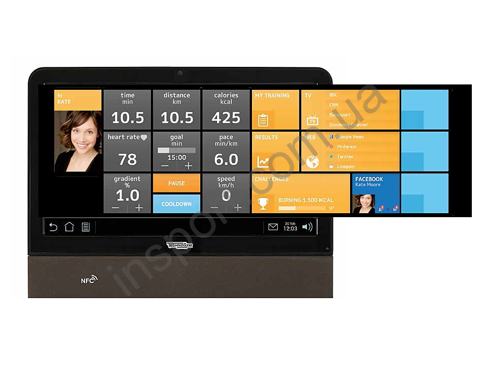 Орбитрек Technogym Synchro Artis Unity б/у