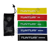 НАБОР ИЗ 5 ЭЛАСТИЧНЫХ МИНИ-ЛЕНТ TUNTURI MINI RESISTANCE BAND SET 14TUSYO040 НАБОР ИЗ 5 ЭЛАСТИЧНЫХ МИНИ-ЛЕНТ TUNTURI MINI RESISTANCE BAND SET 14TUSYO040