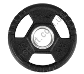 Олимпийский диск прорезиненный черный 2.5 КГ HMS TOH02 Олимпийский диск прорезиненный черный 2.5 КГ HMS TOH02