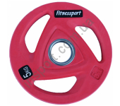 Диск олимпийский для штанги 5 кг Fitnessport RCP20-5 Диск олимпийский для штанги 5 кг Fitnessport RCP20-5