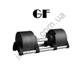Гантель набірна Generation Fitness 2-20 кг Гантель набірна Generation Fitness 2-20 кг