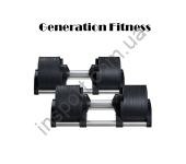 Гантелі набірні Generation Fitness 2-32 кг пара Гантелі набірні Generation Fitness 2-32 кг пара