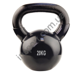 Гиря чугунная с виниловым покрытием 20кг (Cиня) Generation Fitness FF51F1A-20kg