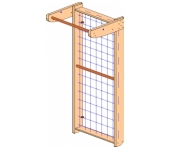 Гладиаторская сетка с турником 210 Сосна Гладиаторская сетка с турником 210 Сосна