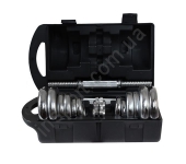 Набор гантелей в чемодане 2 х 10 кг HMS SJC20 Набор гантелей в чемодане 2 х 10 кг HMS SJC20